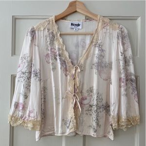 RARE Rouje Aldo Floral Top